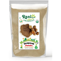 Rani Organic Soapnut Powder (Reetha Ground) 7oz (200g) ~ for Hair & Skin Care, As Laundry Deterget or Household Cleaner, All Natural, Kosher, Indian Origin, USDA Organic Certified