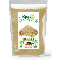 Rani Organic Triphla Powder (Traditional Fruit Blend) 7oz (200g) ~ All Natural, Gluten Friendly, Vegan, Non-GMO, Kosher, No Salt or fillers, Indian Origin, USDA Organic Certified