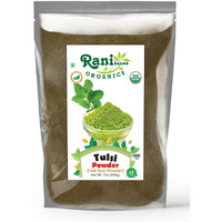 Rani Organic Tulsi Powder (Holi Basil Powder) 7oz (200g) ~ All Natural, No Color, Gluten Friendly, Vegan, NON-GMO, Kosher, No Salt or fillers, Indian Origin, USDA Organic Certified