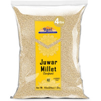 Rani Juwar Millet (Sorghum) Whole Ancient Grain Seeds 64oz (4lbs) 1.81kg ~ All Natural, Gluten Friendly, NON-GMO, Kosher, Vegan, Indian Origin