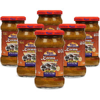 Rani Korma Curry Cooking Spice Paste 10o.5z (300g) Glass Jar, Pack of 5+1 FREE ~ No Colors, All Natural, NON-GMO, Vegan, Gluten Free, Indian Origin