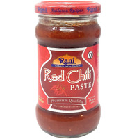 Rani Red Chilli Cooking Paste 10.58oz (300g) Glass Jar ~ Vegan, Gluten Free, NON-GMO, No Colors, Indian Origin