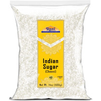 Rani Indian Sugar Khand (Khandsari) 14oz (400g) ~ All Natural, Gluten Friendly, No Colors, Vegan, Indian Origin