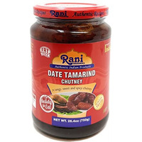 Rani Dates & Tamarind (Imli) Chutney 26.5oz (750g) Glass Jar, Ready to eat, Vegan ~ Gluten Free, NON-GMO, No Colors, Indian Origin