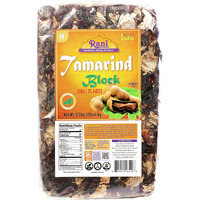Rani Tamarind Block (Imli Slab) 35oz (2.2lbs) 1kg ~ All Natural, No added sugar, Vegan, Gluten Friendly, NON-GMO, Kosher, Indian Origin (Size: 35oz (2.2lbs) 1kg)