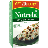 Nutrela Soya Mini Chunks - 220 Gm (9.2 Oz) [50% Off]