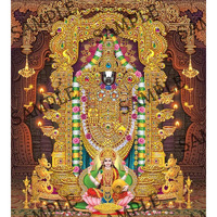 Tirupati Balaji -  4x6 Inch Frame