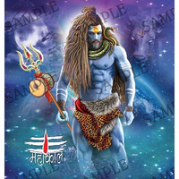 Lord Shiva -  4x6 Inch Frame