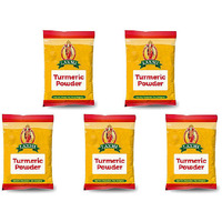 Pack of 5 - Laxmi Turmeric Powder - 200 Gm (7 Oz)