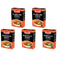 Pack of 5 - Aachi Chicken Curry Masala - 160 Gm (5.6 Oz)