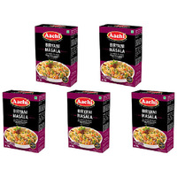 Pack of 5 - Aachi Biryani Masala - 160 Gm (5.6 Oz)