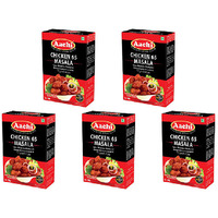 Pack of 5 - Aachi Chicken 65 Masala - 160 Gm (5.6 Oz)