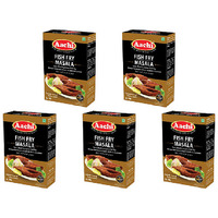 Pack of 5 - Aachi Fish Fry Masala - 200 Gm (7 Oz)
