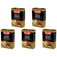 Pack of 5 - Aachi Fish Fry Masala - 200 Gm (7 Oz)