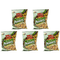 Pack of 5 - Jabsons Roasted Peanuts Chilly Garlic - 140 Gm (4.94 Oz)