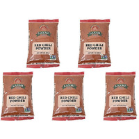Pack of 5 - Laxmi Red Chilli Powder - 200 Gm (7 Oz)