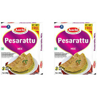 Pack of 2 - Aachi Pesaratu Mix - 200 Gm (7 Oz) [Buy 1 Get 1 Free]