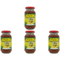Pack of 4 - Mother's Recipe Andhra Lime Pickle In Lime Juice - 400 Gm (14.1 Oz)