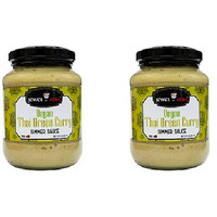 Pack of 2 - Jewel Of Asia Vegan Thai Green Curry Simmer Sauce Mild - 350 Gm (12 Oz)