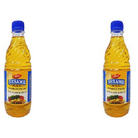 Pack of 2 - Dabur Sesame Oil Gingelly - 500 Ml (16.9 Oz)