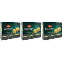 Pack of 3 - Haldiram's Soan Papdi Made With Vegetable Oil - 500 Gm (1.1 Lb)