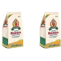 Pack of 2 - Laxmi Freshly Milled Besan - 2 Lb (907 Gm)