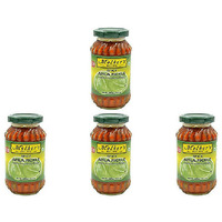 Pack of 4 - Mother's Recipe Spicy Amla Pickle - 400 Gm (14.1 Oz) [ Buy 1 Get 1 Free ]