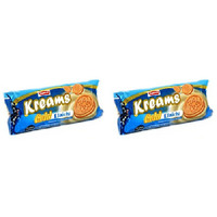 Pack of 2 - Parle Kreams Gold Elaichi Cookies - 66.72 Gm (2.35 Oz)