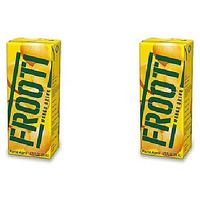 Pack of 2 - Frooti Mango Drink Tetra Pack - 200 Ml (6.76 Fl Oz)