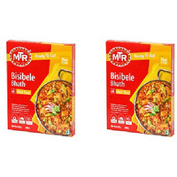 Pack of 2 - Mtr Ready To Eat Bisibele Bhath - 300 Gm (10.5 Oz)