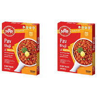 Pack of 2 - Mtr Ready To Eat Pav Bhaji - 300 Gm  (10.5 Oz)