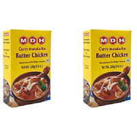 Pack of 2 - Mdh Curry Masala For Butter Chicken - 100 Gm (3.5 Oz)