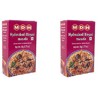 Pack of 2 - Mdh Hyderabadi Biryani Masala - 50 Gm (1.75 Oz)