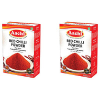 Pack of 2 - Aachi Red Chilli Powder - 200 Gm (7 Oz)
