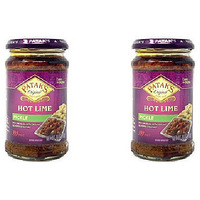 Pack of 2 - Patak's Hot Lime Pickle - 10 Oz (283 Gm)