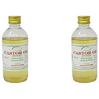 Pack of 2 - Ashwin Castor Oil - 200 Ml (7 Fl Oz)