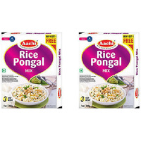 Pack of 2 - Aachi Rice Pongal Mix - 200 Gm (7 Oz) [Buy 1 Get 1 Free]