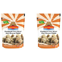 Pack of 2 - Chettinad Kovilpatti Coco Mittai Peanut Chikki - 200 Gm (7.0 Oz)