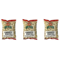Pack of 3 - Laxmi Cashew Pieces - 400 Gm (14 Oz)
