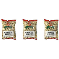 Pack of 3 - Laxmi Cashew Pieces - 14 Oz (400 Gm)