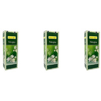 Pack of 3 - Heritage Agarbatti Mogra Incense Sticks - 120 Sticks