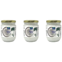 Pack of 3 - Parachute Organic Virgin Coconut Oil - 200 Ml (6.76 Fl Oz)