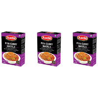 Pack of 3 - Aachi Fish Curry Masala - 200 Gm (7 Oz)