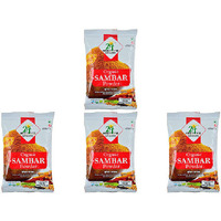 Pack of 4 - 24 Mantra Organic Sambar Powder - 100 Gm (3.5 Oz)