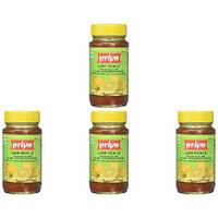 Pack of 4 - Priya Lime Pickle Without Garlic - 300 Gm (10.58 Oz)