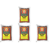 Pack of 4 - Laxmi Mustard Seeds - 7 Oz (200 Gm)