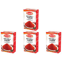 Pack of 4 - Aachi Red Chilli Powder - 200 Gm (7 Oz)