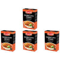 Pack of 4 - Aachi Chicken Curry Masala - 160 Gm (5.6 Oz)