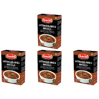 Pack of 4 - Aachi Vathakulambu Masala - 200 Gm (7 Oz) [50% Off]