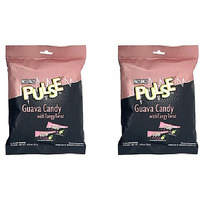 Pack of 2 - Pass Pass Pulse Raw Guava Candy - 25 Pcs - 100 Gm (3.53 Oz)